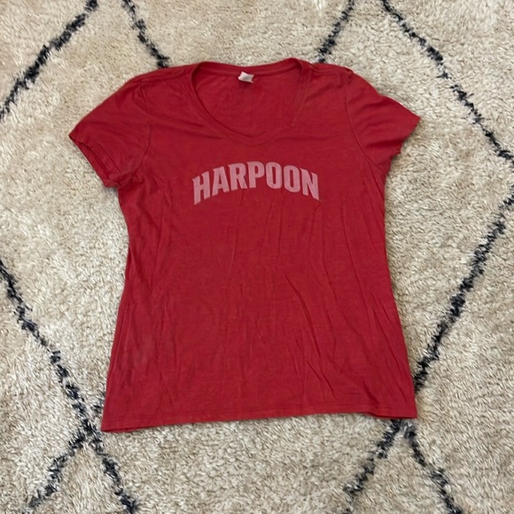 Tops - Harpoon Brewery Women’s Tshirt, Large.